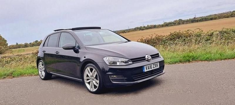 Black Used 2016 VW Golf VII GT Hatchback | £11,250 (Good price) - Image 1/4