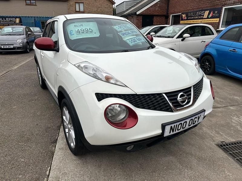 Used Nissan Juke Acenta 2013 White SUV