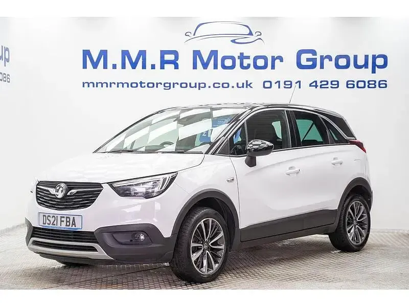Used Vauxhall Crossland X Elite 130 HP (95 kW) 2021 White SUV