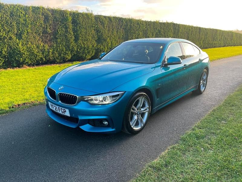 Used BMW 420 M Sport 184 HP (135 kW) 2021 Blue Sedan