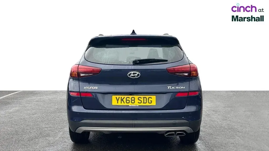 Used Hyundai Tucson SE 177 HP (130 kW) 2019 Blue SUV