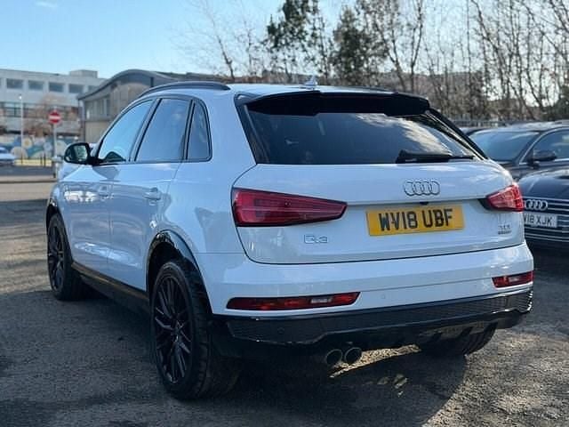 Used Audi Q3 Black Edition 150 HP (110 kW) 2018 White SUV