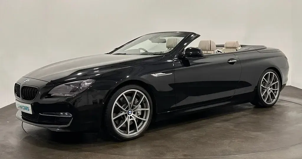 Used BMW 650 Cabriolet Comfort Edition 407 HP (299 kW) 2012 Black Cabriolet