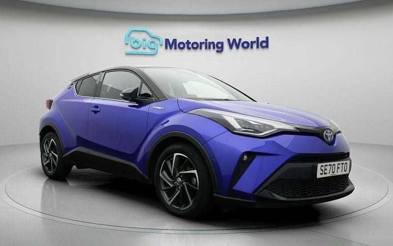 Used Toyota C-HR 122 HP (89 kW) 2020 Blue SUV