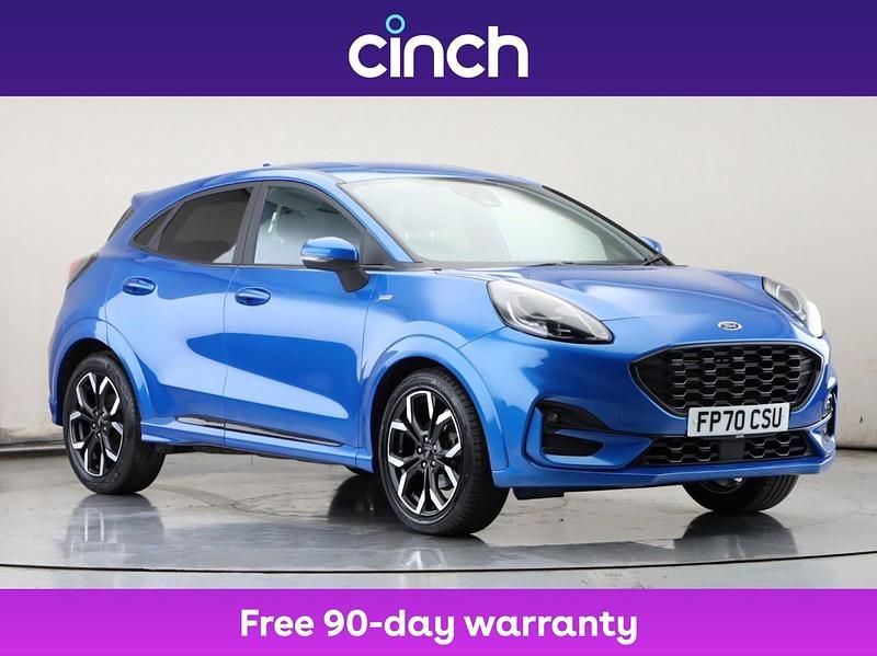 Blue Used 2020 Ford Puma ST-Line X Hatchback | £13,549 - Image 1/3