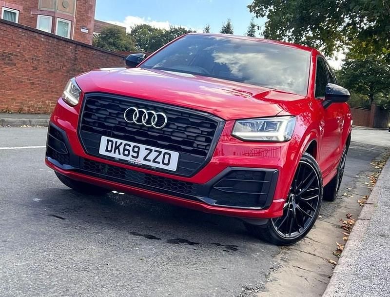 Used Audi Q2 Black Edition 116 HP (85 kW) 2019 Red SUV
