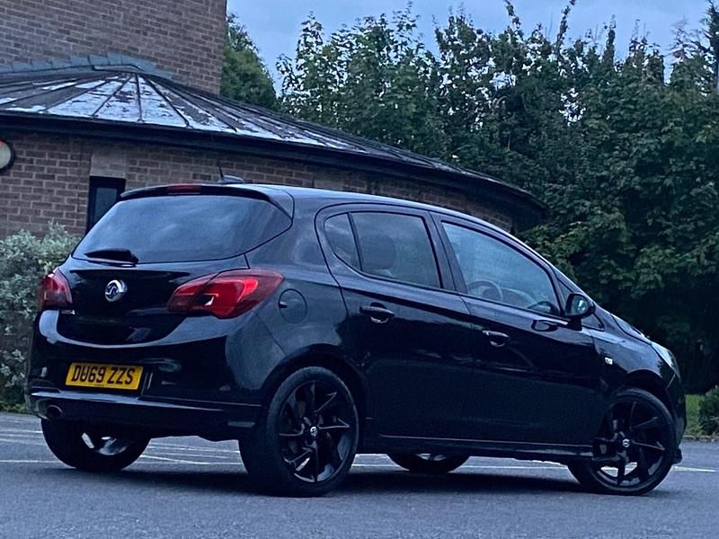 Used Vauxhall Corsa SRi 90 HP (66 kW) 2019 Black Hatchback