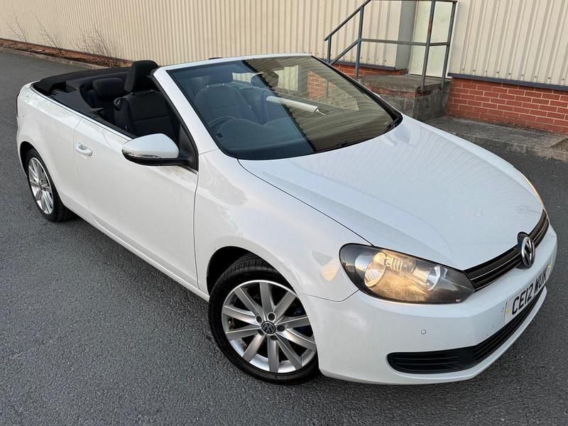 Usado VW Golf Cabriolet SE 105 HP (77 kW) 2012 Branco Cabrios