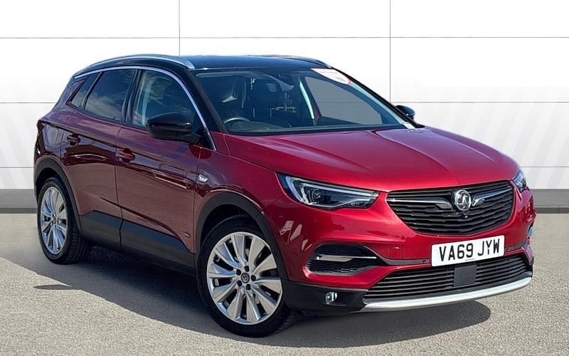 Used Vauxhall Grandland X Ultimate 300 HP (220 kW) 2020 Red SUV
