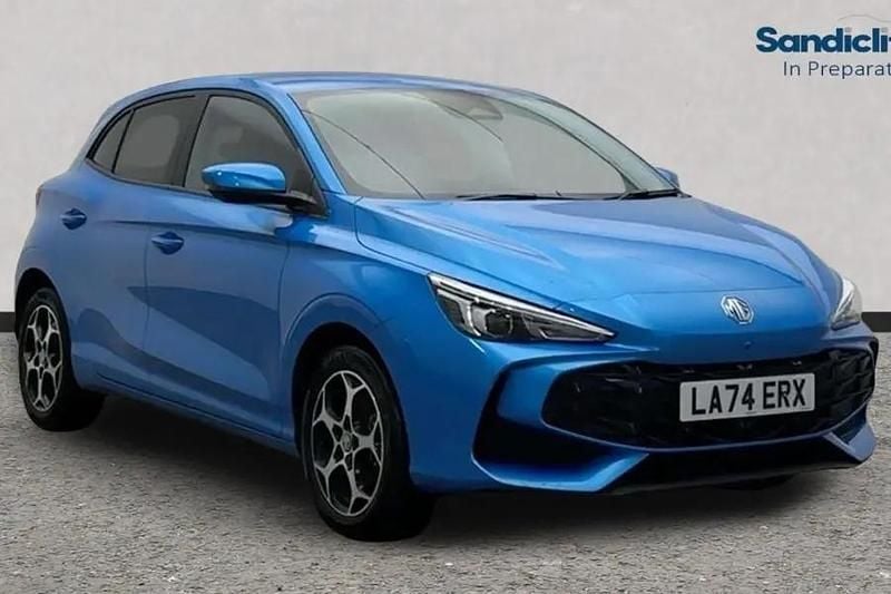 Metallic brixton blue Used 2024 MG MG3 Trophy Hatchback | £13,695 (Good price) - Image 1/4