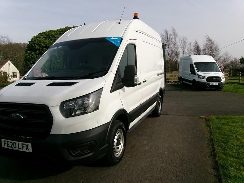 Used Ford Transit 130 HP (95 kW) 2020 White Van