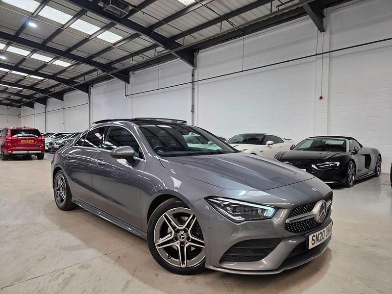 Used Mercedes CLA180 AMG line 136 HP (100 kW) 2020 Grey Sedan