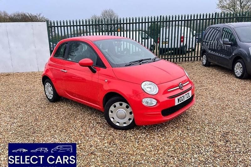 Pink Used 2021 Fiat 500 Pop Hatchback | £6,495 - Image 1/1