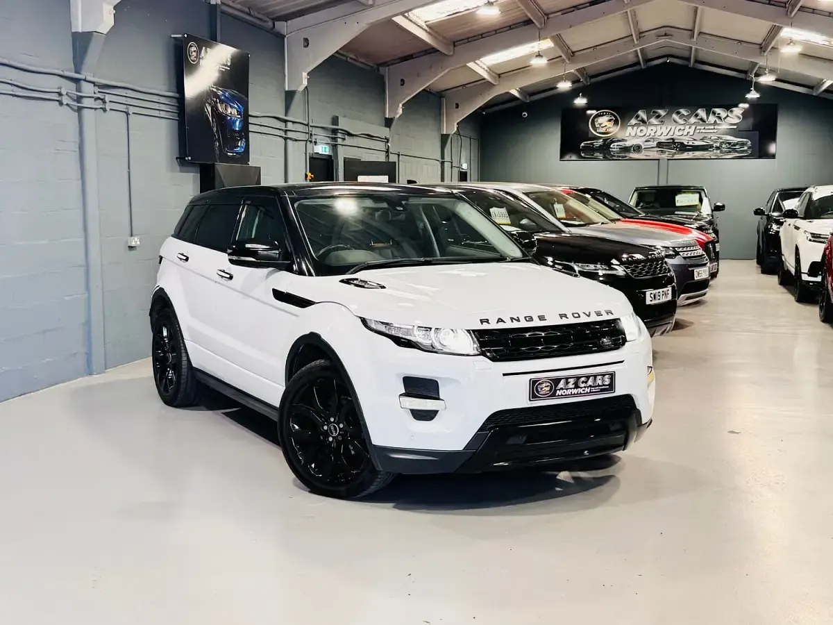 Used Land Rover Range Rover evoque Dynamic 190 HP (139 kW) 2013 White SUV