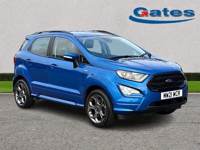 Blue Used 2021 Ford Ecosport ST-Line SUV | £14,000 (A bit pricey) - Image 1/4