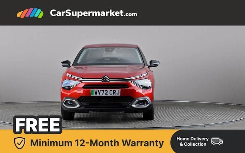 Used Citroën e-C4 Shine 100 kW (136 HP) 2022 Red Hatchback