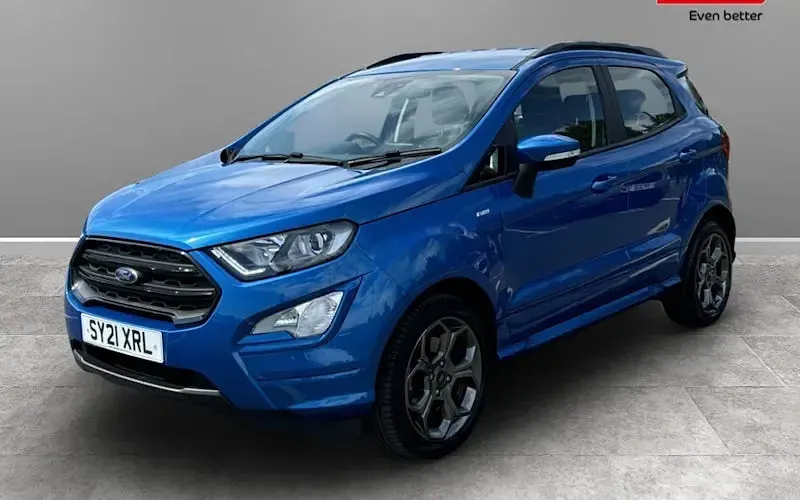 Used Ford Ecosport ST-Line 125 HP (91 kW) 2021 Blue SUV