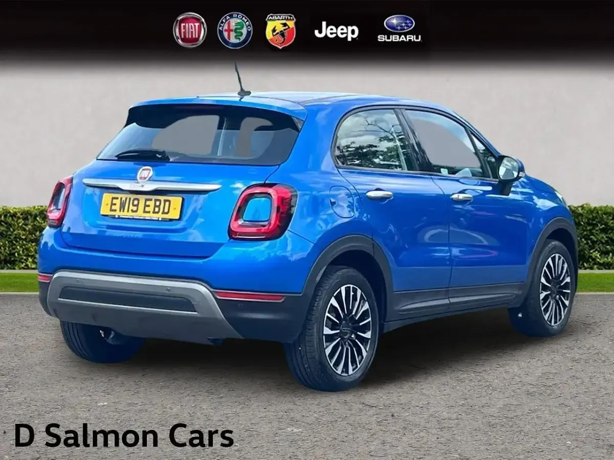 Used Fiat 500X Cross 120 HP (88 kW) 2019 Blue SUV