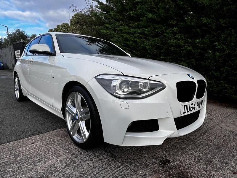 Used BMW 120 M Sport 2014 White Hatchback