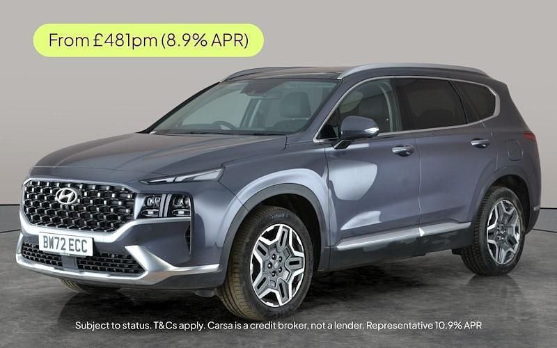 Blue Used 2023 Hyundai Santa Fe Ultimate SUV | £30,103 (Good price) - Image 1/1