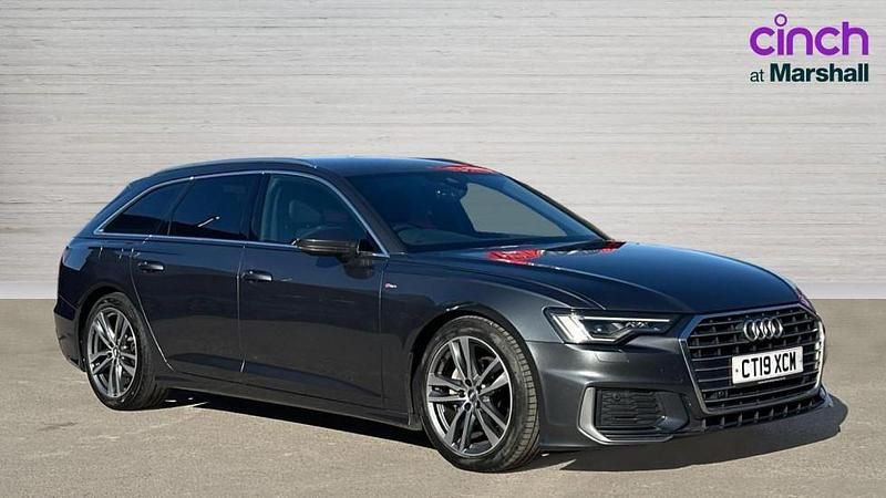 Used Audi A6 S-Line 204 HP (150 kW) 2019 Grey Estate
