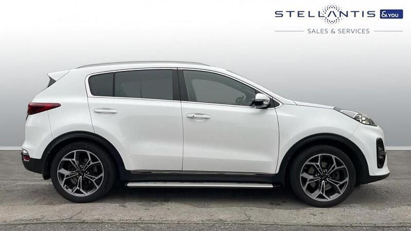 Used Kia Sportage GT-Line 136 HP (100 kW) 2019 Blue SUV