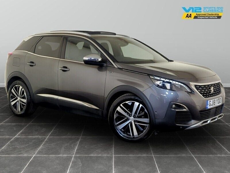 Grey Used 2018 Peugeot 3008 GTi Hatchback | £14,995 (Good price) - Image 1/4