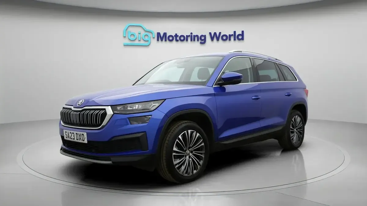 Used Skoda Kodiaq SE L Executive 150 HP (110 kW) 2023 Blue SUV