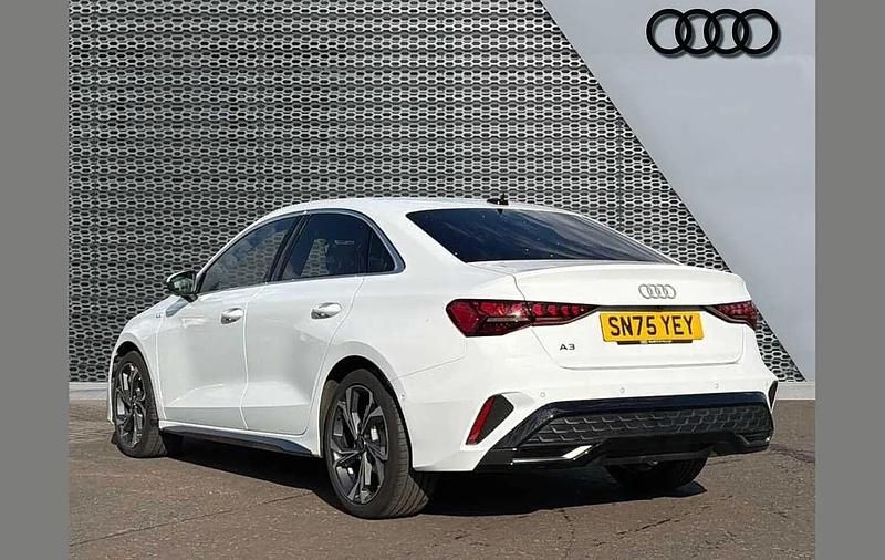 Used Audi A3 S-Line 147 HP (108 kW) 2025 White Sedan