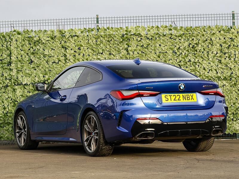 Used BMW M440 M Sport 369 HP (271 kW) 2022 Blue Sedan