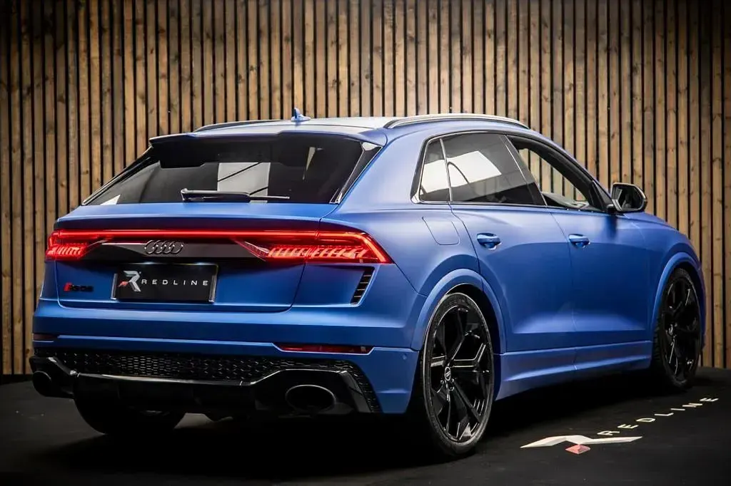 Used Audi RS Q8 Advanced 600 HP (441 kW) 2021 Blue SUV