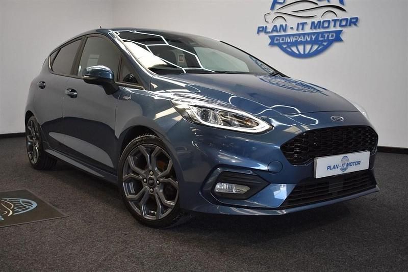 Used Ford Fiesta ST-Line 2021 Blue Hatchback