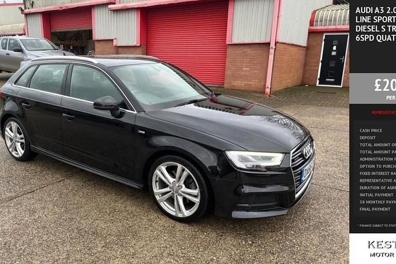 Used Audi A3 S-Line 184 HP (135 kW) 2016