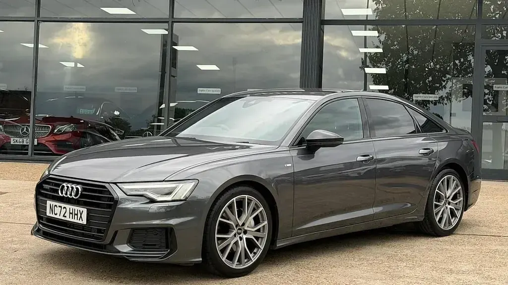 Used Audi A6 Black Edition 2022 Grey Sedan
