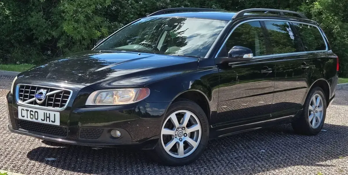 Used Volvo V70 163 HP (119 kW) 2011 Black Estate