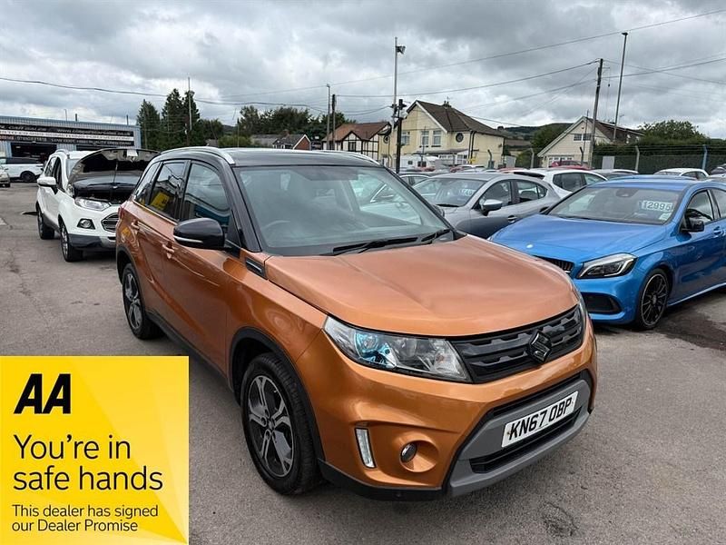Orange/black Used 2017 Suzuki Vitara SZ5 SUV | £6,995 (Fair price) - Image 1/4