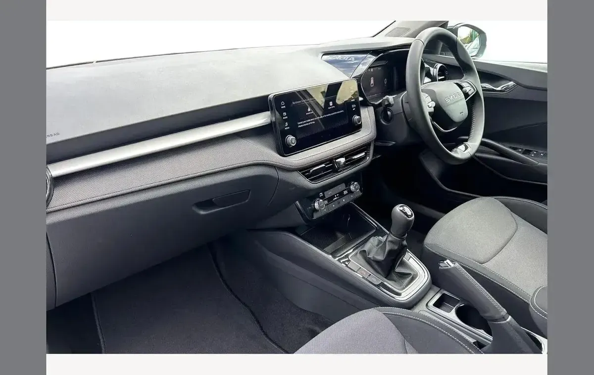 New Skoda Fabia Design Edition 116 HP (85 kW) 2026 White Hatchback
