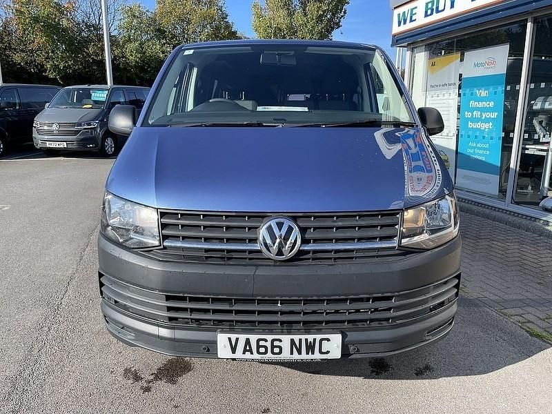 Used VW T6 Startline 150 HP (110 kW) 2017 Blue Van