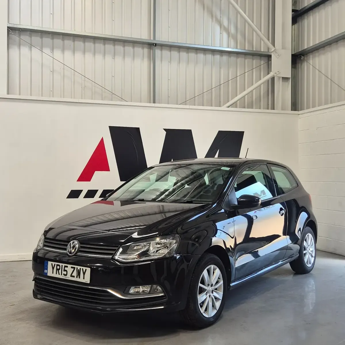 Used VW Polo SE 2015 Black Hatchback