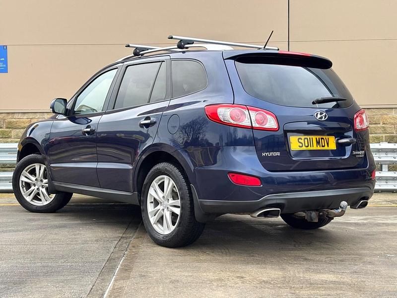 Used Hyundai Santa Fe Premium 2011 Blue SUV