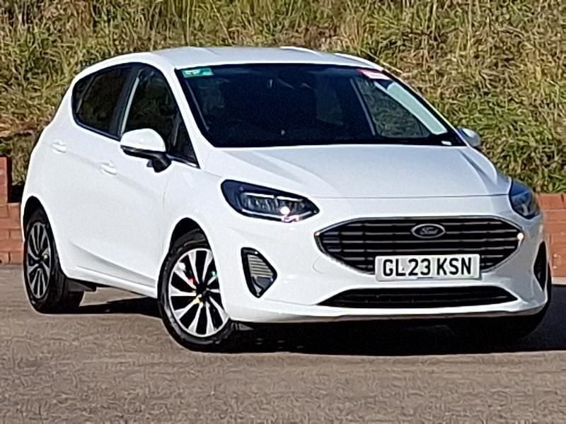 White Used 2023 Ford Fiesta Titanium Hatchback | £16,998 (Fair price) - Image 1/4