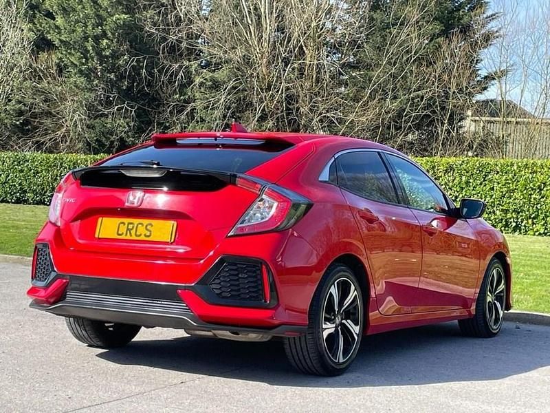 Used Honda Civic SR 120 HP (88 kW) 2019 Red Hatchback
