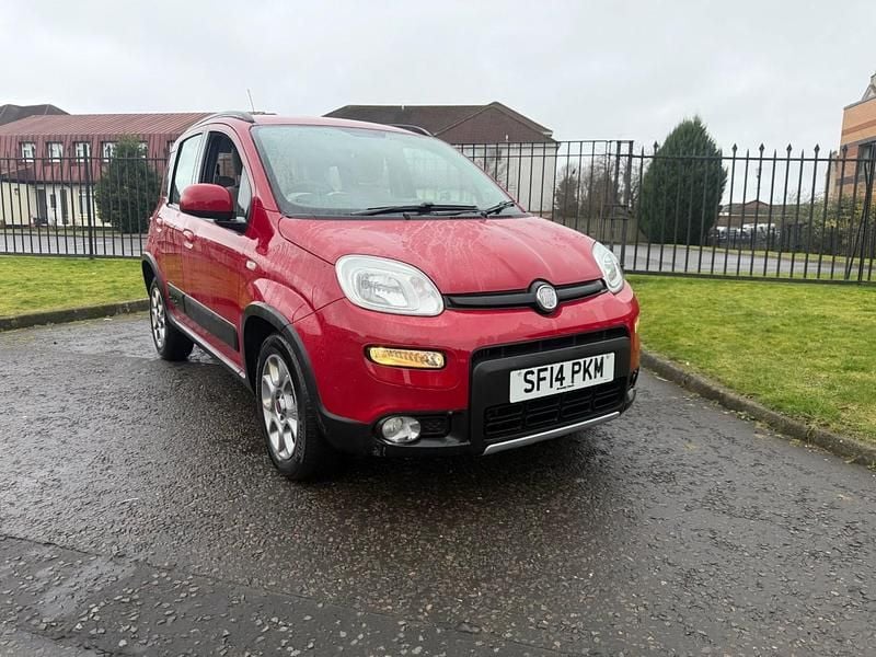 Used Fiat Panda 4x4 2014 Red Hatchback