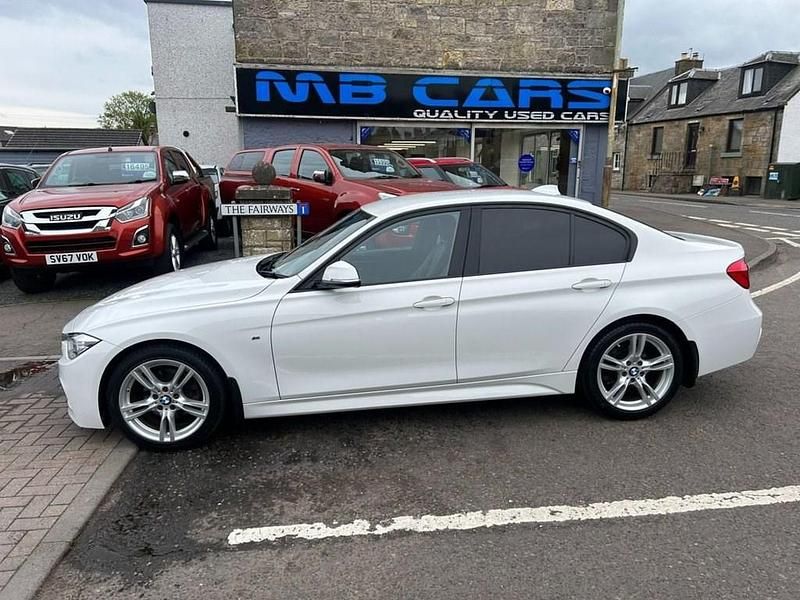 White Used 2017 BMW 320 M Sport Sedan | £15,495 (Good price) - Image 1/4