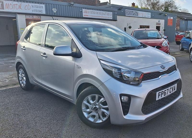 Silver Used 2018 Kia Picanto 2 Hatchback | £7,695 (Fair price) - Image 1/4