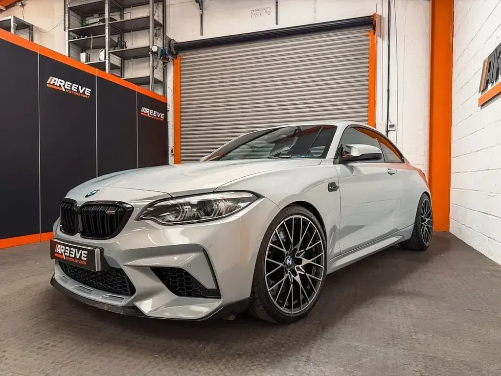 Begagnad BMW M2 Competition Edition 2018 Grå Sportkupé