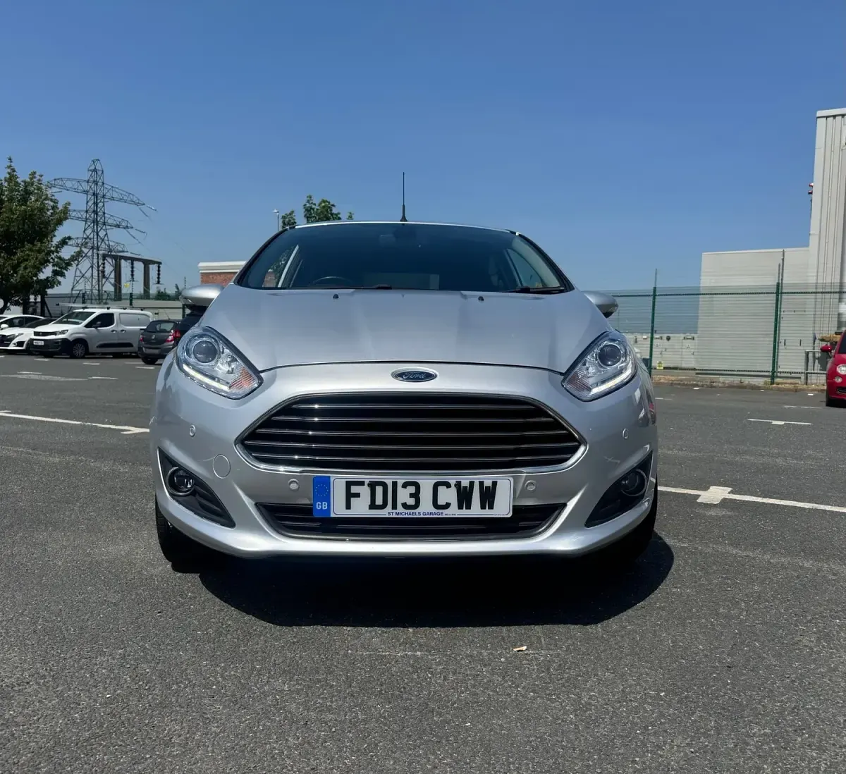 Gebraucht Ford Fiesta Titanium 2013 Silber Kleinwagen