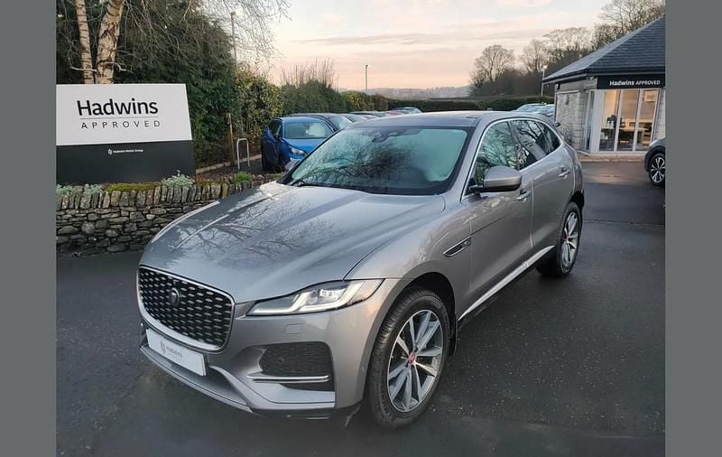 Grey Used 2021 Jaguar F-Pace SE SUV | £27,495 (Good price) - Image 1/4