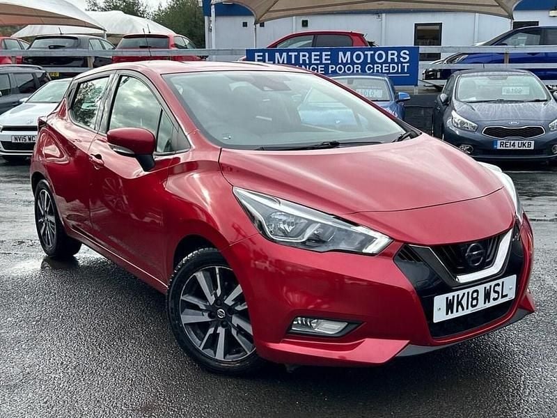 Used Nissan Micra Acenta 2018 Red Hatchback