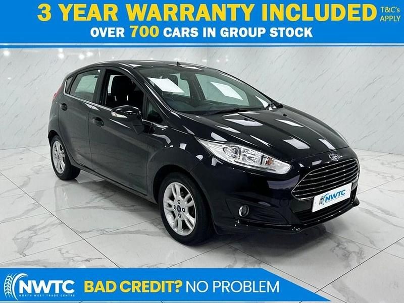 Used Ford Fiesta Zetec 82 HP (60 kW) 2017 Black Hatchback